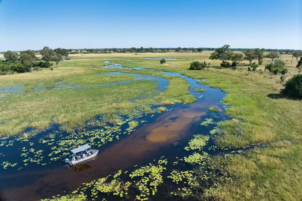 7 Day Fly In Okavango Delta To Vic Falls