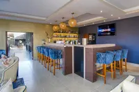 Photo of the luxury lodge bar on Safari in Africa